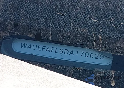 2013 Audi A4 2.0T Premium z USA, uszkodzony, nr VIN WAUEFAFL6DA170629